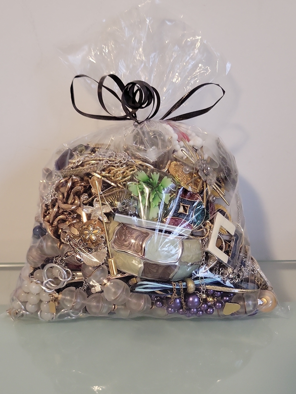 Mixed Mystery Bag Of Costume Jewelry 4lbs
